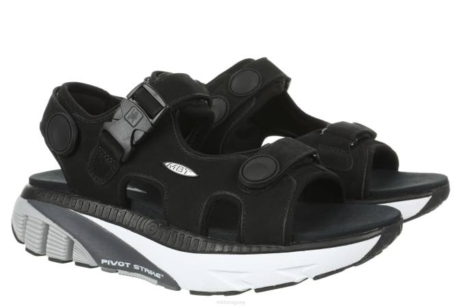 MBT N6ZJ62 sandalias negro hombres sandalia