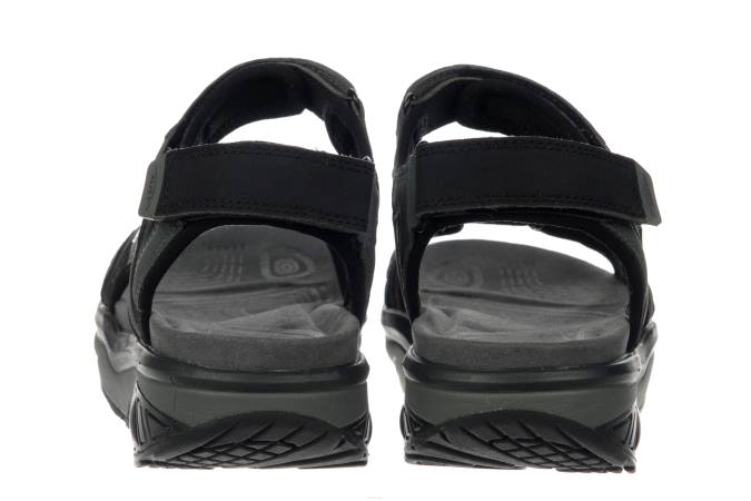 MBT N6ZJ76 sandalias negro/gris carbón hombres deporte saka 6s