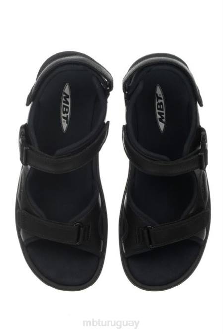 MBT N6ZJ77 sandalias negro hombres sandalias kisumu 3s