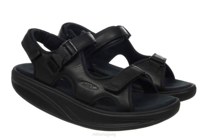 MBT N6ZJ77 sandalias negro hombres sandalias kisumu 3s