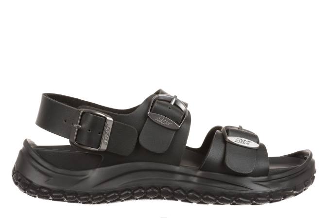 MBT N6ZJ83 sandalias negro hombres gini