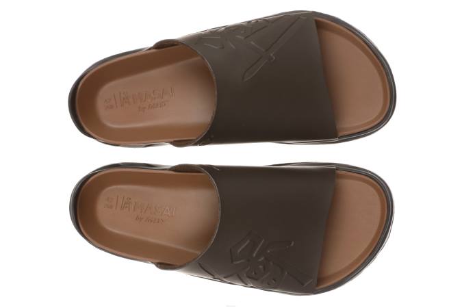 MBT N6ZJ86 sandalias marrón hombres mika
