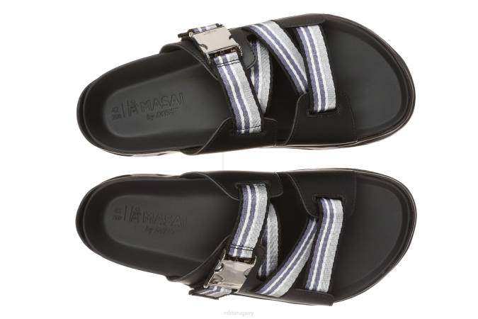 MBT N6ZJ88 sandalias negro hombres nisui