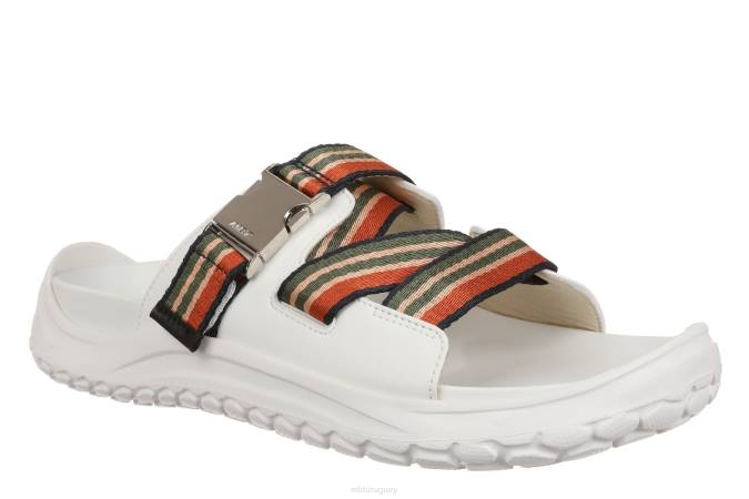 MBT N6ZJ89 sandalias blanco hombres nisui