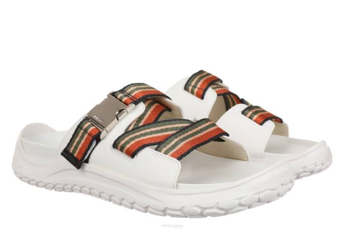 MBT N6ZJ89 sandalias blanco hombres nisui
