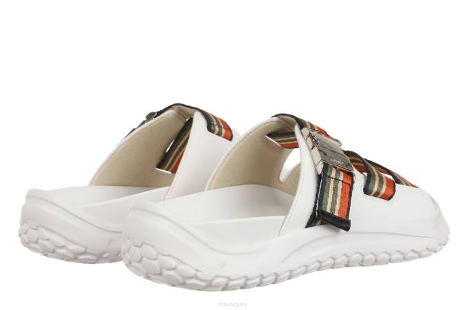 MBT N6ZJ89 sandalias blanco hombres nisui