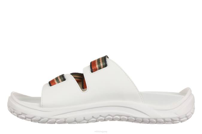 MBT N6ZJ89 sandalias blanco hombres nisui