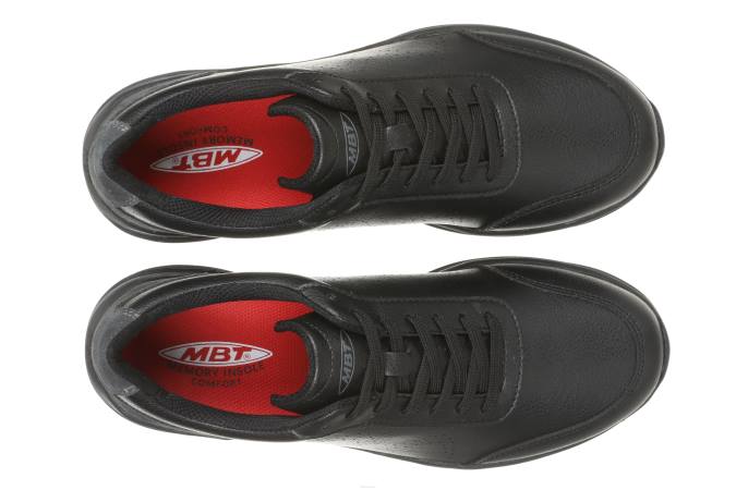 MBT N6ZJ45 zapatos casuales negro hombres Rai II