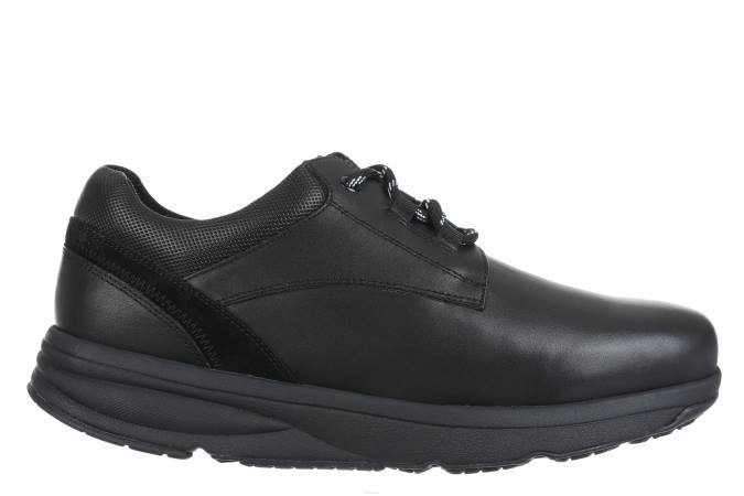 MBT N6ZJ44 Zapatos de vestir negro hombres kech