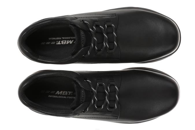 MBT N6ZJ44 Zapatos de vestir negro hombres kech