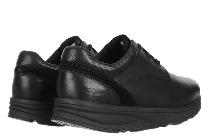 MBT N6ZJ44 Zapatos de vestir negro hombres kech
