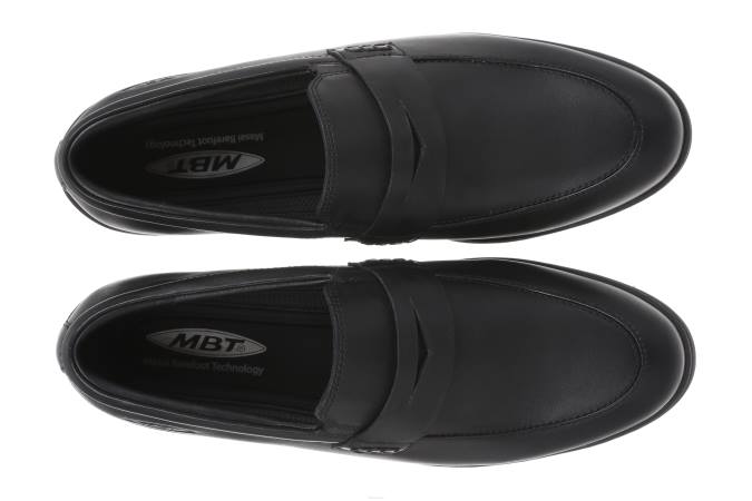 MBT N6ZJ95 Zapatos de vestir negro hombres Asante 7
