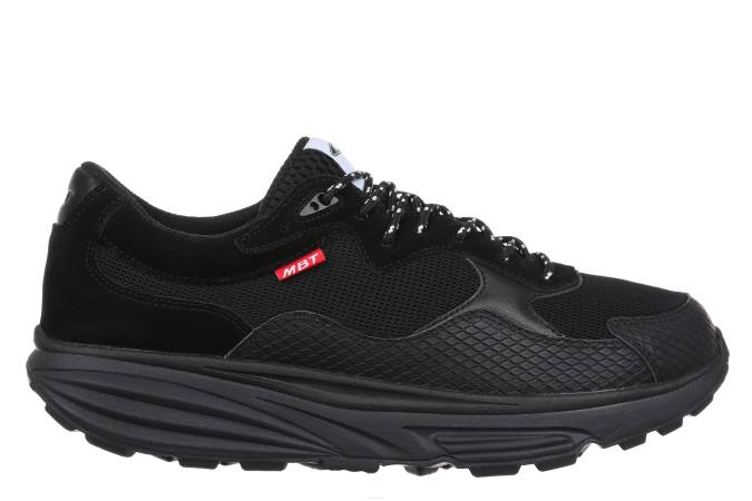 MBT N6ZJ19 zapatos para caminar negro hombres narita