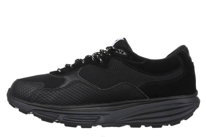 MBT N6ZJ19 zapatos para caminar negro hombres narita
