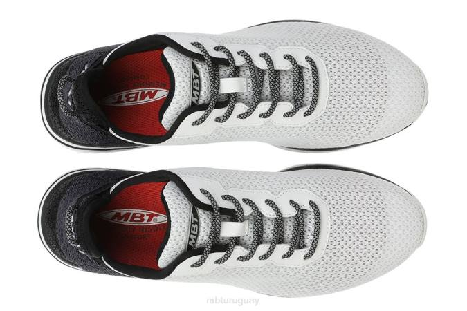 MBT N6ZJ2 zapatos para caminar blanco negro hombres gadí