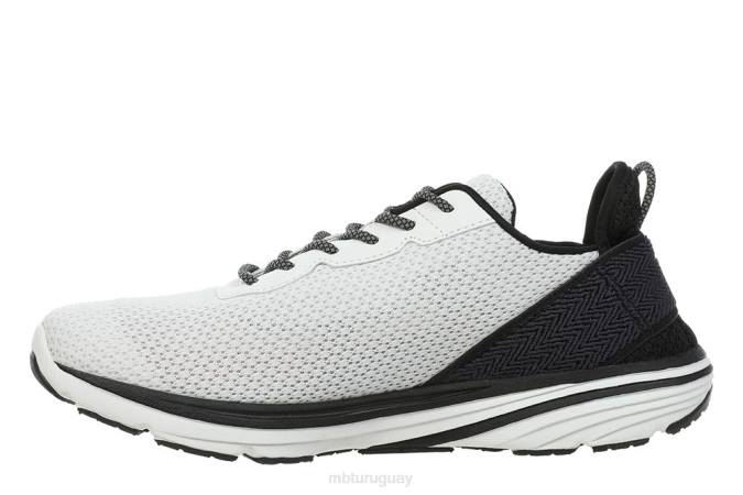 MBT N6ZJ2 zapatos para caminar blanco negro hombres gadí