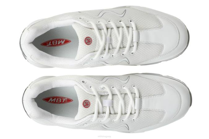 MBT N6ZJ47 zapatos para caminar blanco hombres deporte 1