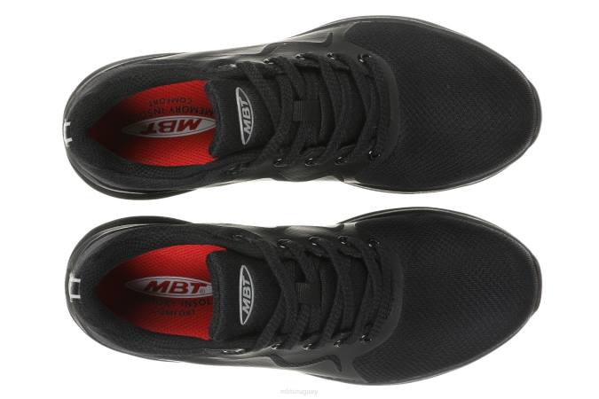 MBT N6ZJ55 zapatos para caminar negro hombres yasu