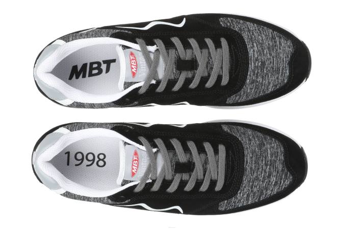 MBT N6ZJ63 zapatos para caminar negro hombres camiseta 1998