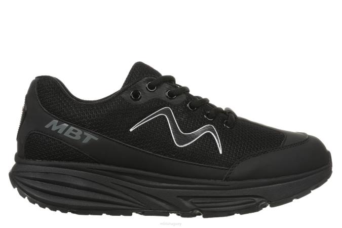 MBT N6ZJ71 zapatos para caminar negro hombres deporte 1