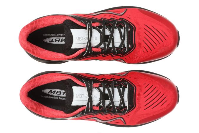 MBT N6ZJ10 zapatos para correr rojo hombres 2000