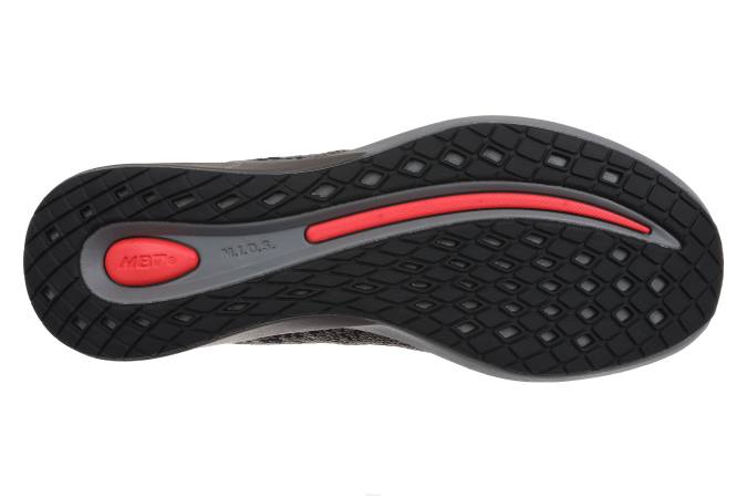 MBT N6ZJ16 zapatos para correr gris oscuro hombres huracán-3000