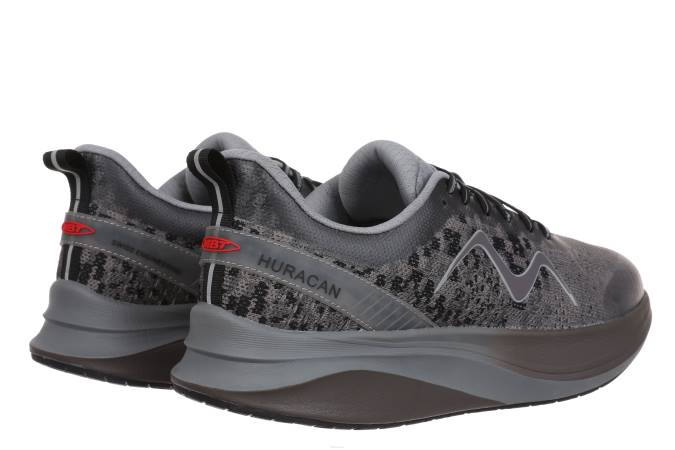 MBT N6ZJ16 zapatos para correr gris oscuro hombres huracán-3000