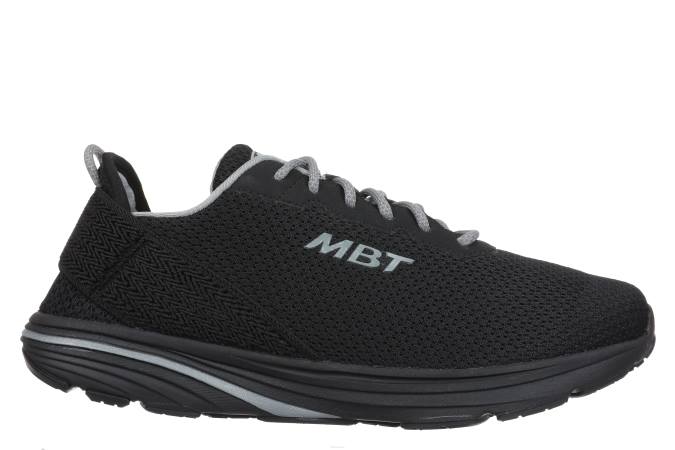 MBT N6ZJ17 zapatos para correr todo negro hombres gadí