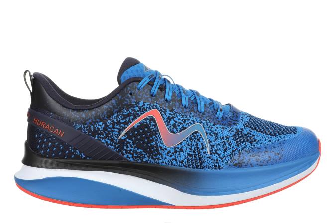 MBT N6ZJ23 zapatos para correr azul marino/directorio azul hombres huracan-3000 con cordones