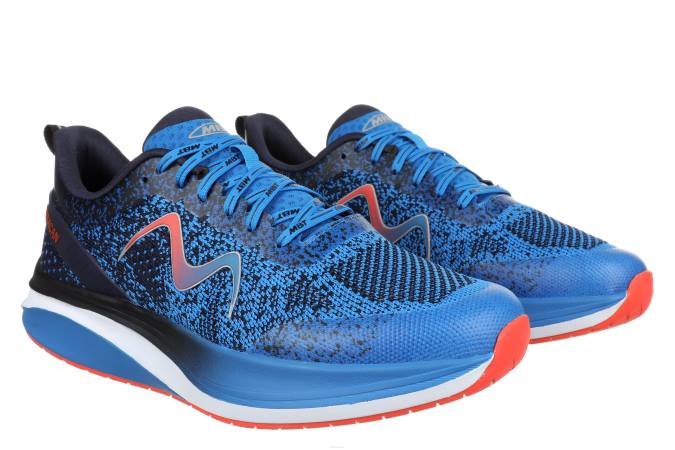 MBT N6ZJ23 zapatos para correr azul marino/directorio azul hombres huracan-3000 con cordones