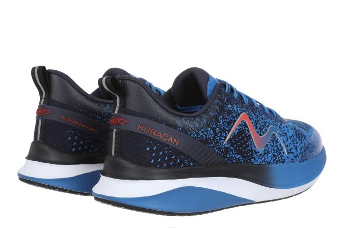 MBT N6ZJ23 zapatos para correr azul marino/directorio azul hombres huracan-3000 con cordones
