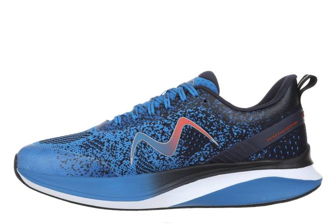 MBT N6ZJ23 zapatos para correr azul marino/directorio azul hombres huracan-3000 con cordones