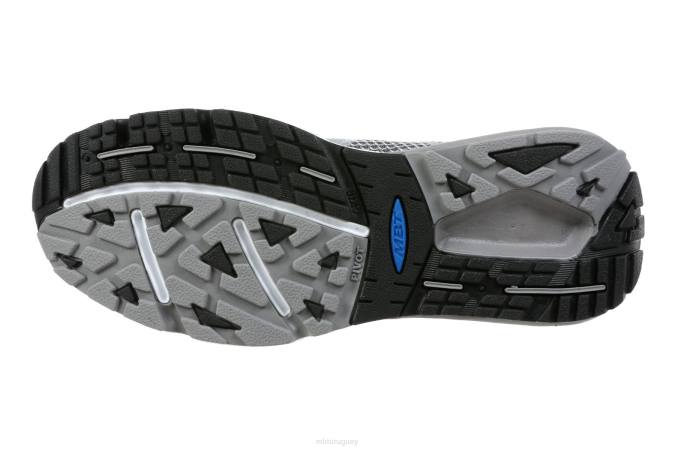 MBT N6ZJ79 zapatos para correr gris hombres colorado x