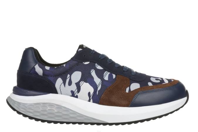 MBT N6ZJ92 zapatos para correr Armada hombres tiano