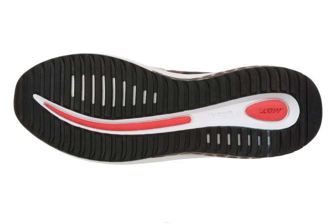 MBT N6ZJ93 zapatos para correr marrón oscuro hombres tiano