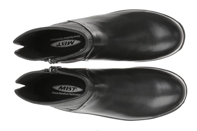 MBT N6ZJ152 botas negro mujer bota de manchester