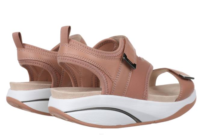 MBT N6ZJ183 sandalias corcho mujer aza