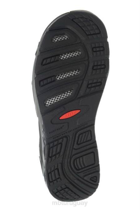 MBT N6ZJ212 sandalias negro/gris carbón mujer lila 6