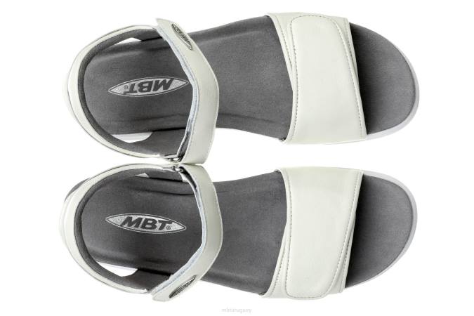 MBT N6ZJ233 sandalias blanco mujer Malía