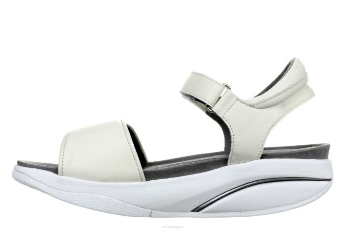 MBT N6ZJ233 sandalias blanco mujer Malía