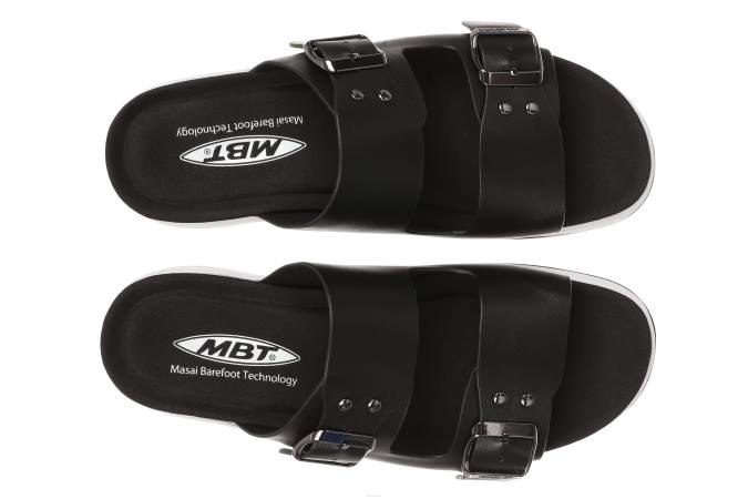 MBT N6ZJ236 sandalias negro mujer como