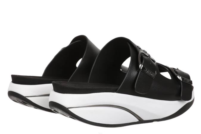 MBT N6ZJ236 sandalias negro mujer como
