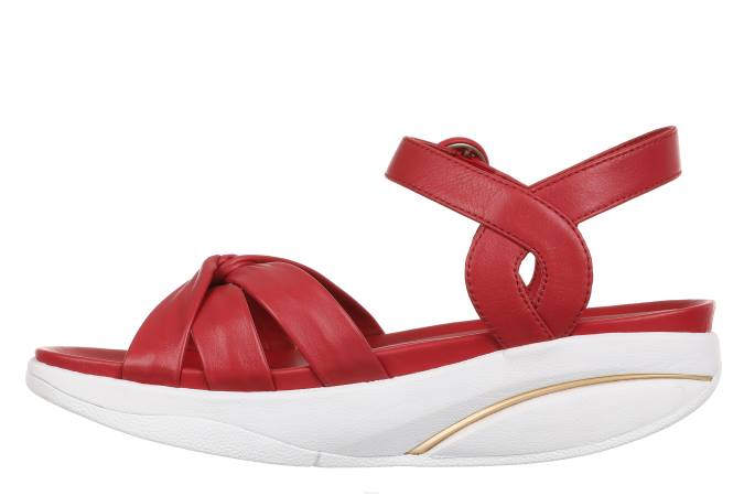 MBT N6ZJ237 sandalias rojo mujer Kaweria 7