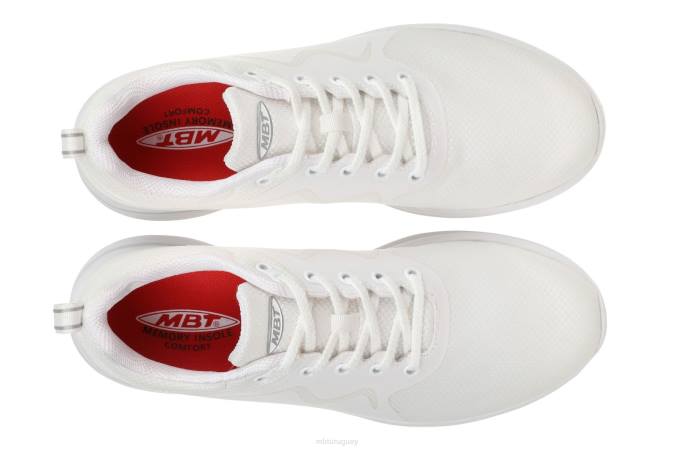 MBT N6ZJ161 zapatos para caminar blanco mujer yasu