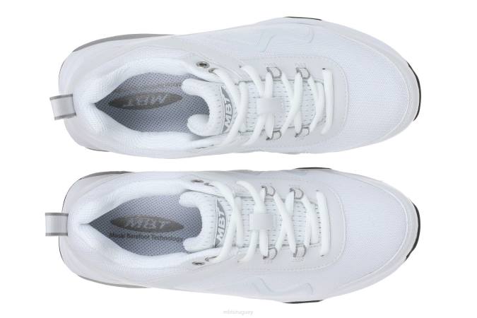 MBT N6ZJ162 zapatos para caminar blanco mujer deporte 4