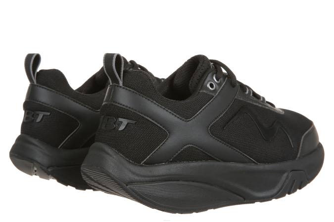 MBT N6ZJ163 zapatos para caminar negro mujer deporte 4