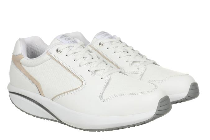 MBT N6ZJ174 zapatos para caminar blanco mujer fuma