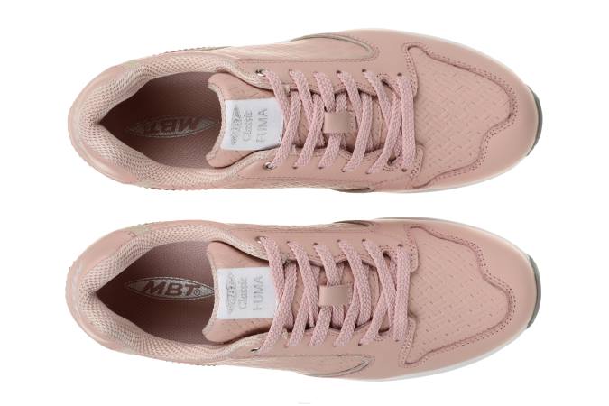 MBT N6ZJ175 zapatos para caminar rosa humo mujer fuma