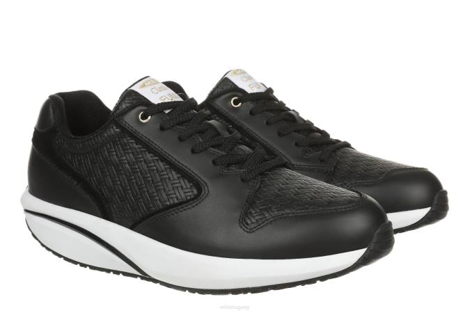 MBT N6ZJ177 zapatos para caminar negro mujer fuma