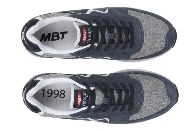 MBT N6ZJ179 zapatos para caminar gris folkstone mujer camiseta 1998